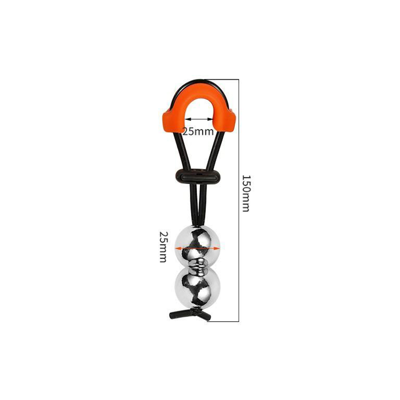 نقالة القضيب المعدنية ذات الكرة المزدوجة (φ25mm)
