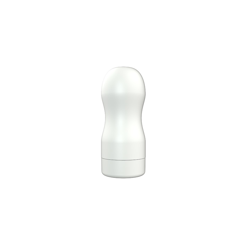 White Shell Masturbator مع كرة مطرزة ومضايقات صغيرة